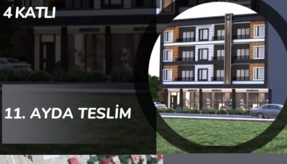 Çarşı Merkezde 1+1 Turyap Emlak Güvencesiyle